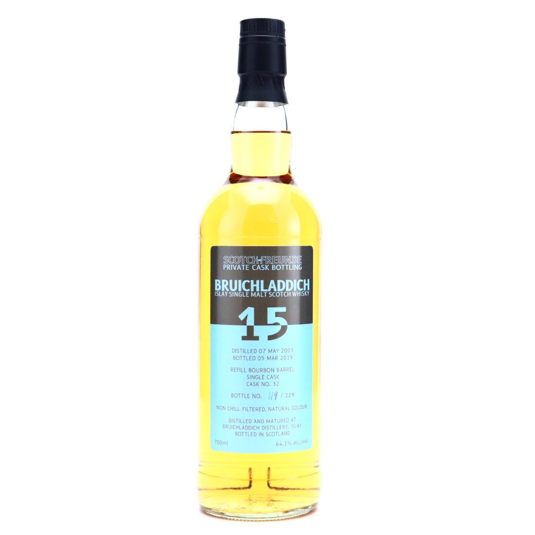 Bruichladdich 2003 Scotch-Freunde 15 Year Old