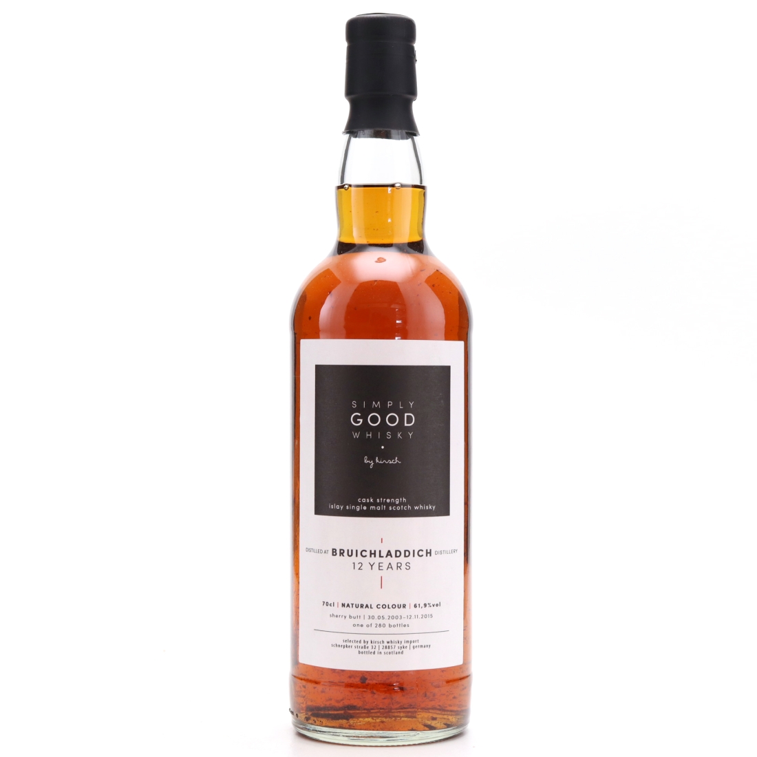 Bruichladdich 2003 Simply Good Whisky 12 Year Old