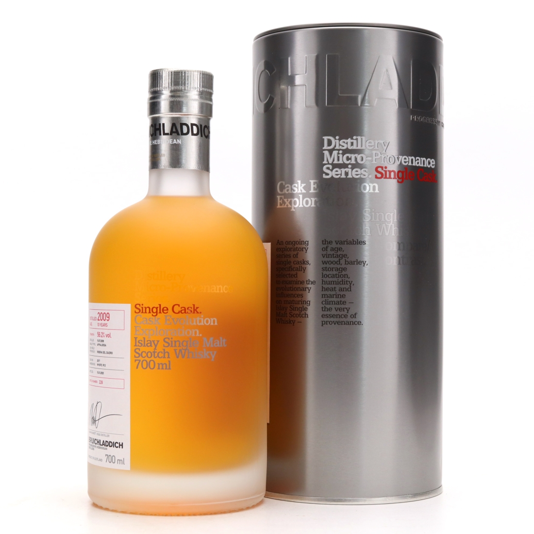 Bruichladdich 2009 Micro Provenance Single Cask 10 Year Old #2517