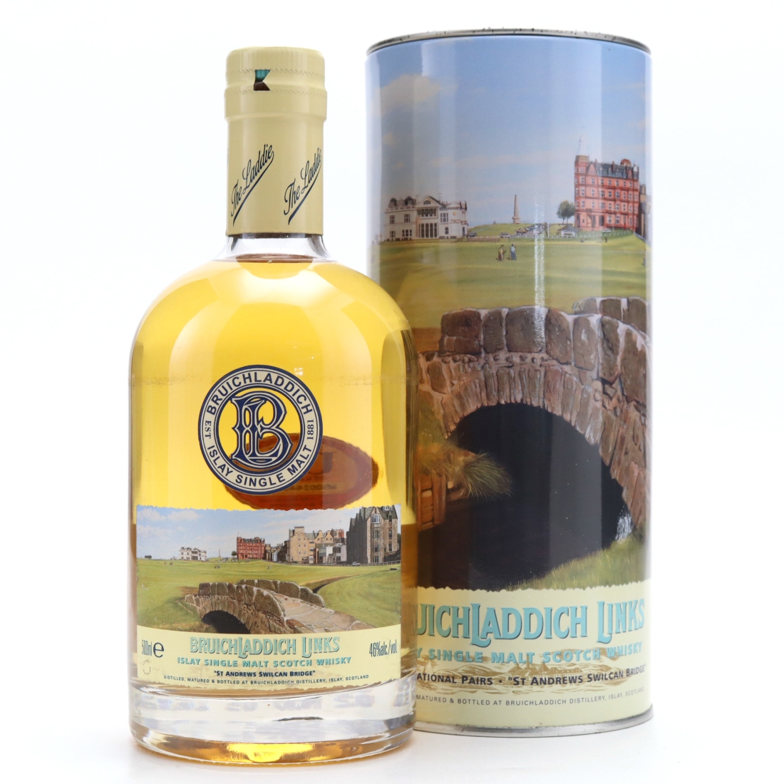 Bruichladdich Links St Andrews Swilican Bridge 50cl