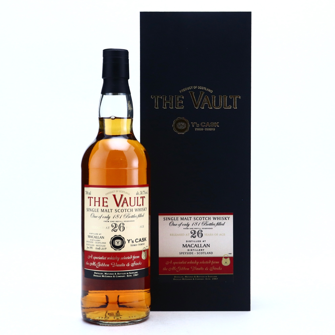 Macallan 1993 The Vault 26 Year Old / Y's Cask