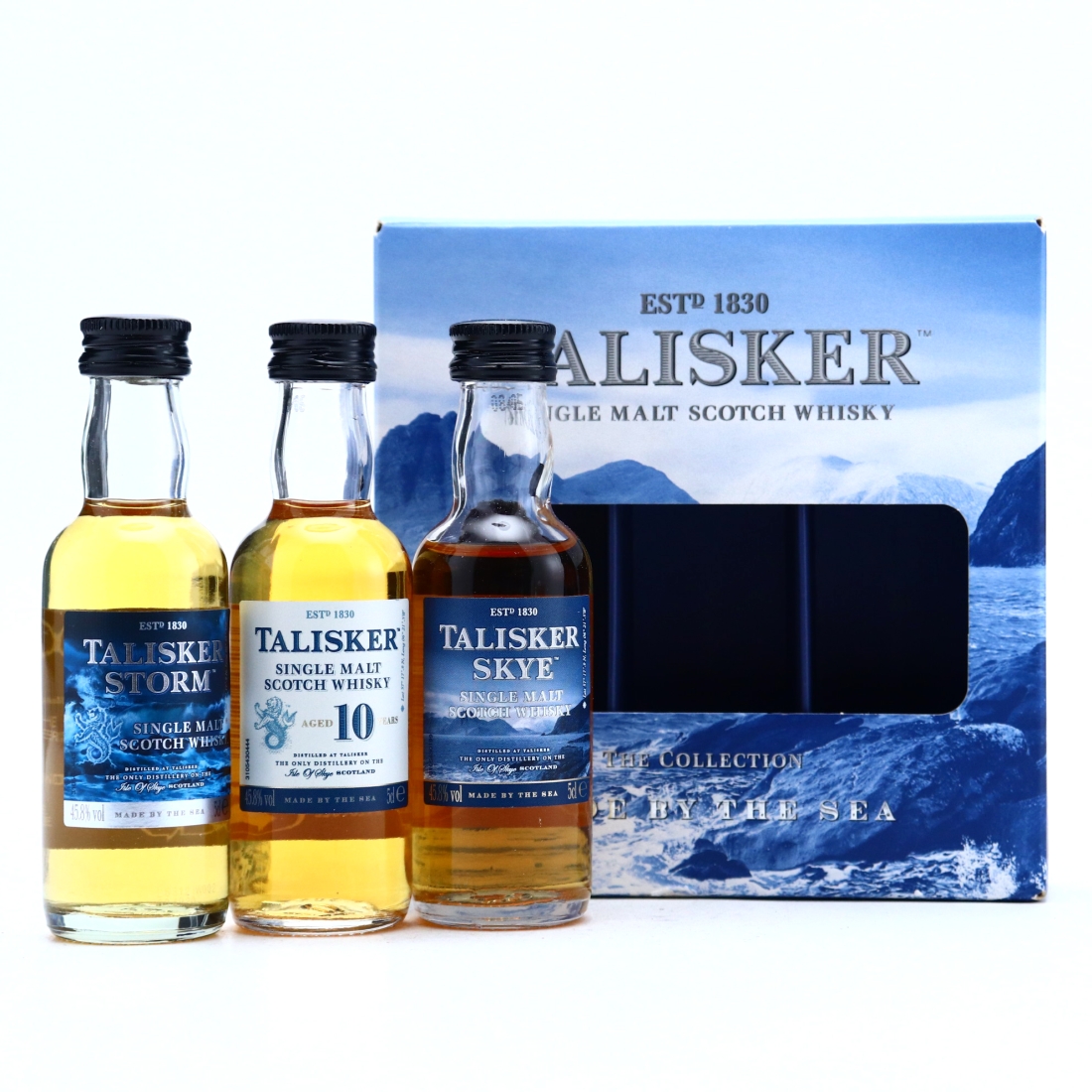 Talisker The Collection Miniatures x 3