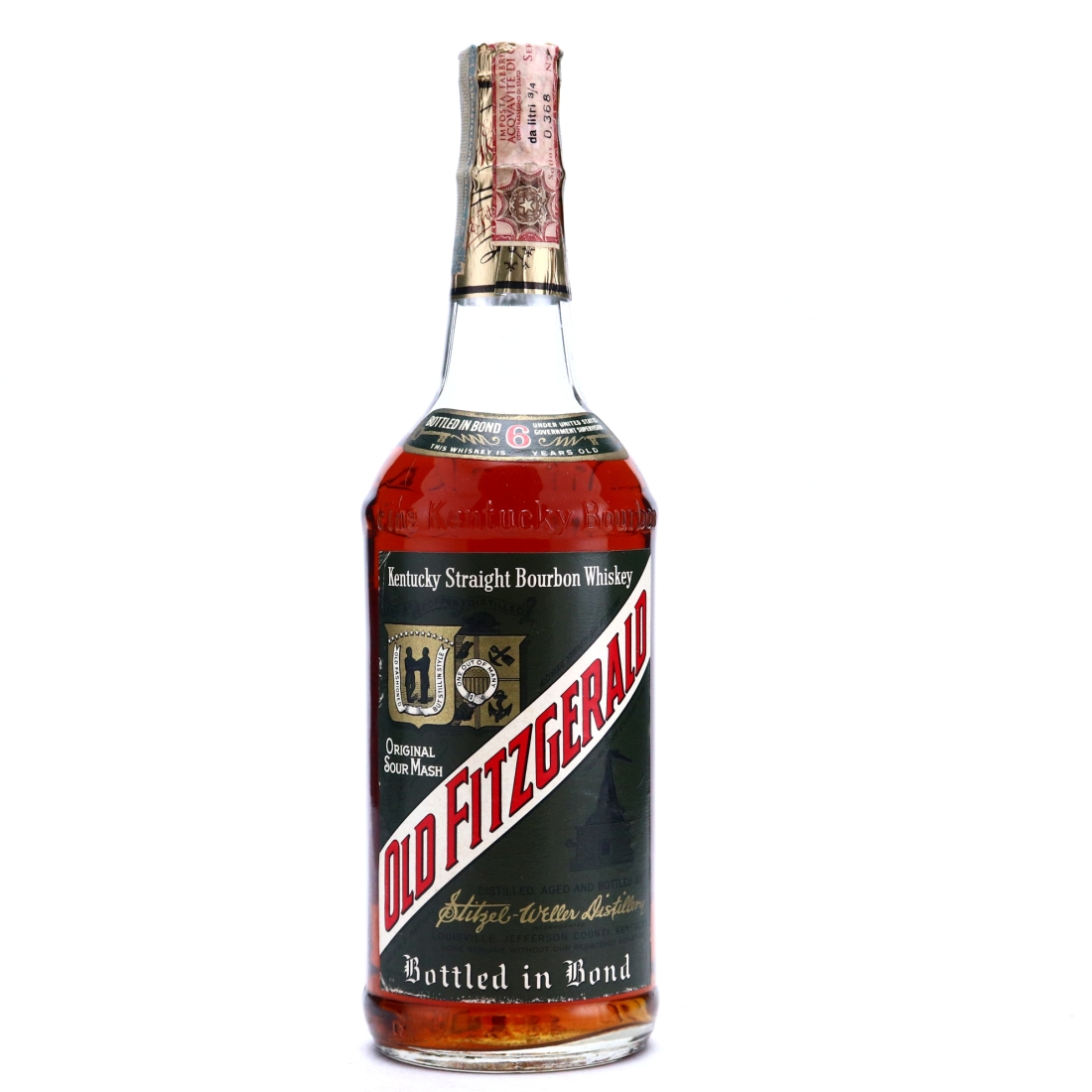 Old Fitzgerald 6 Year Old Bottled in Bond 86 Proof 1971 / Stitzel-Weller