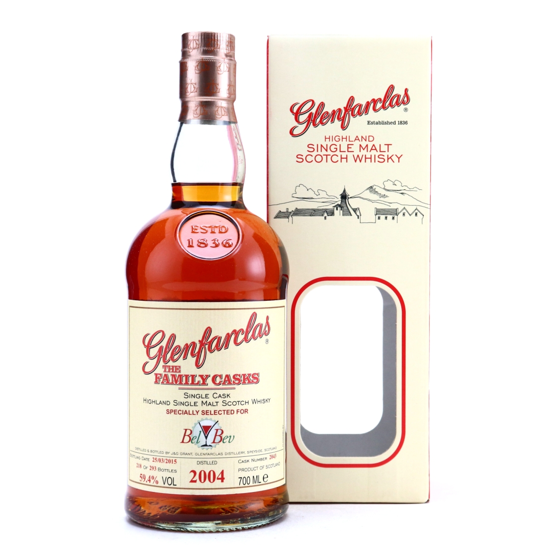 Glenfarclas 2004 Family Cask #2043 / Bel Bev