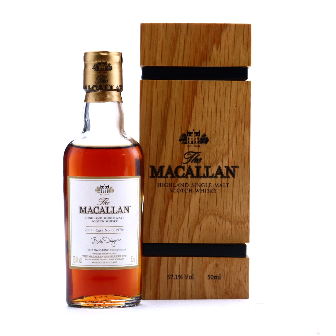 Macallan 2007 Single Cask #19704 Miniature / El Celler de Can Roca