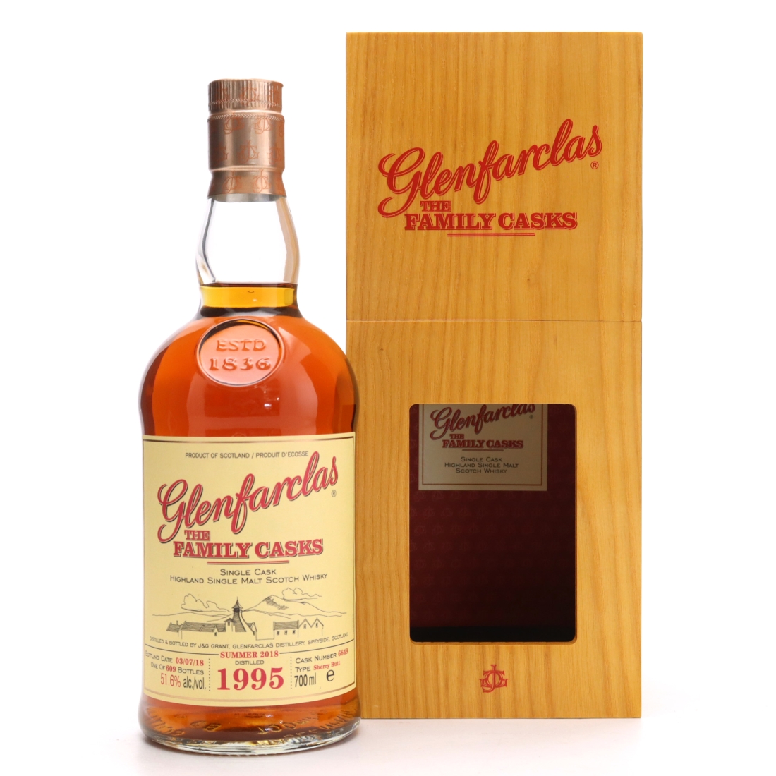 Glenfarclas 1995 Family Cask #6649 / Summer 2018
