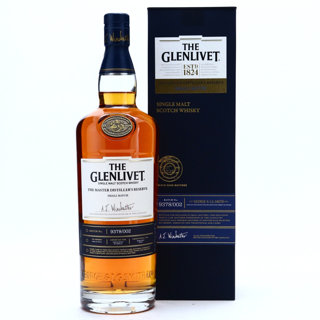 Glenlivet The Master Distillers' Reserve Small Batch #9378/002 1 Litre