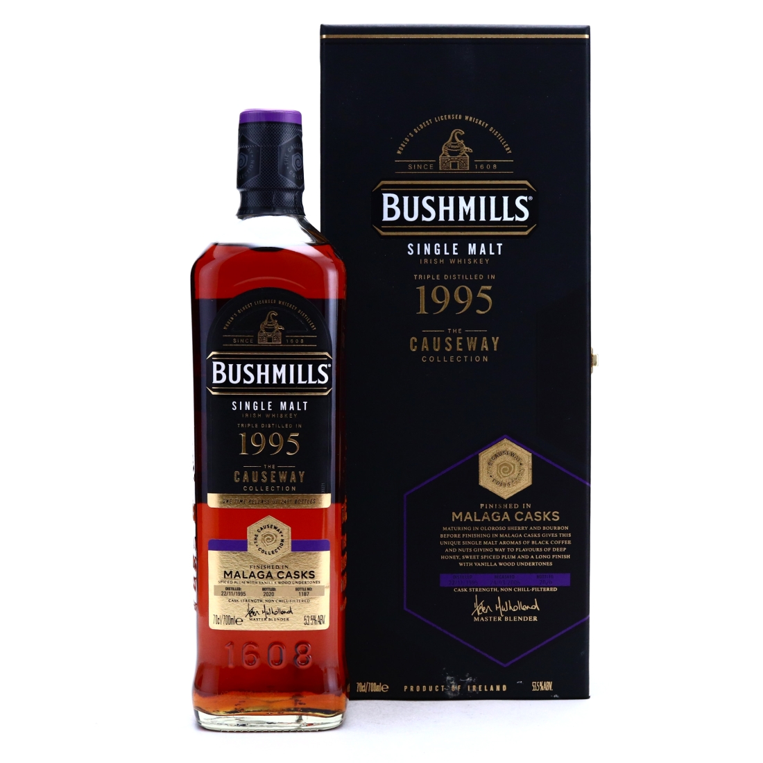 Bushmills 1995 Malaga Casks Finish / The Causeway Collection