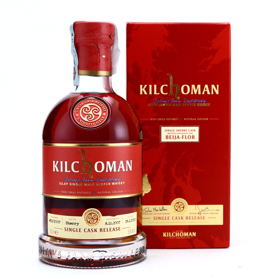 Kilchoman 2007 Single Sherry Cask #453 / Beija-Flor