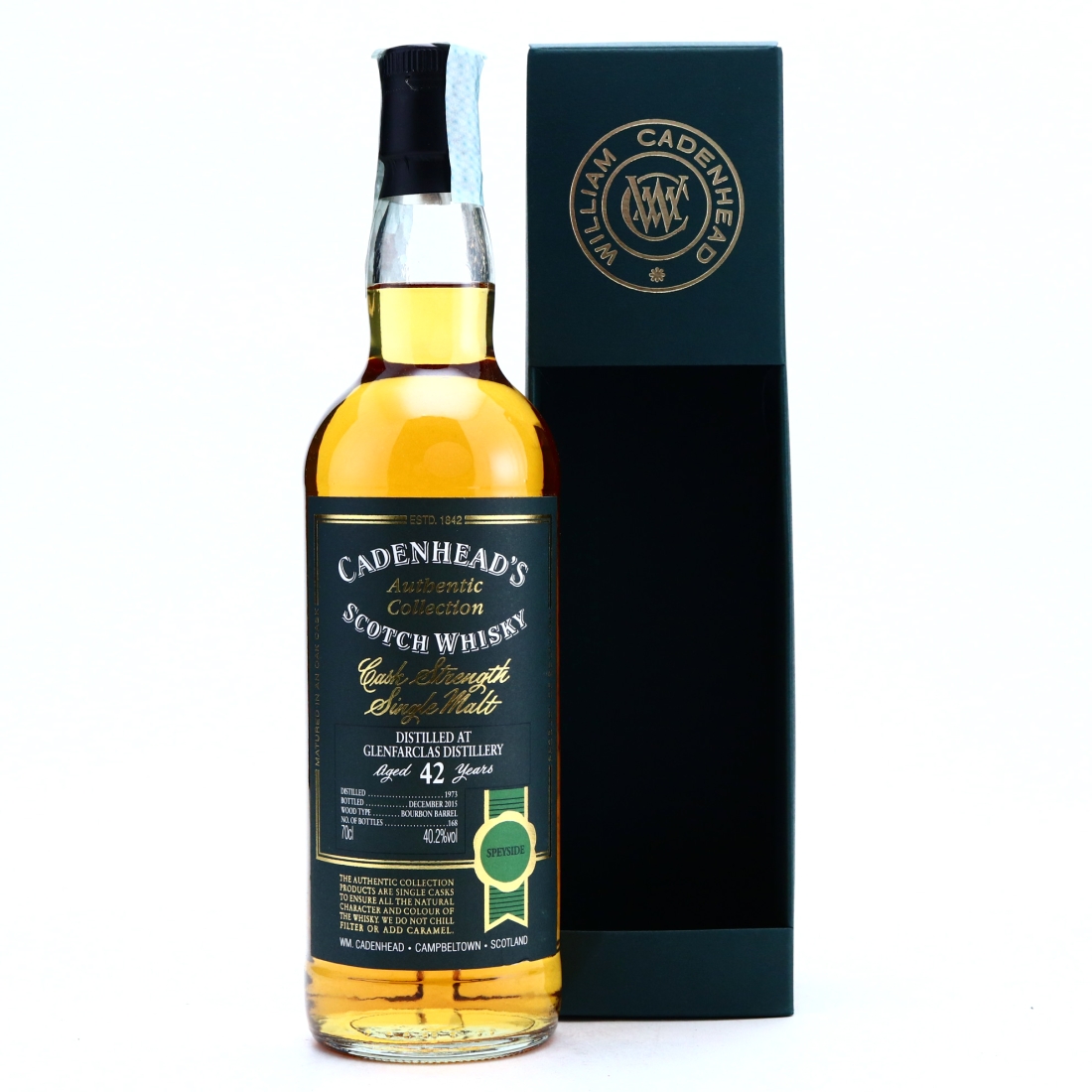 Glenfarclas 1973 Cadenhead's 42 Year Old