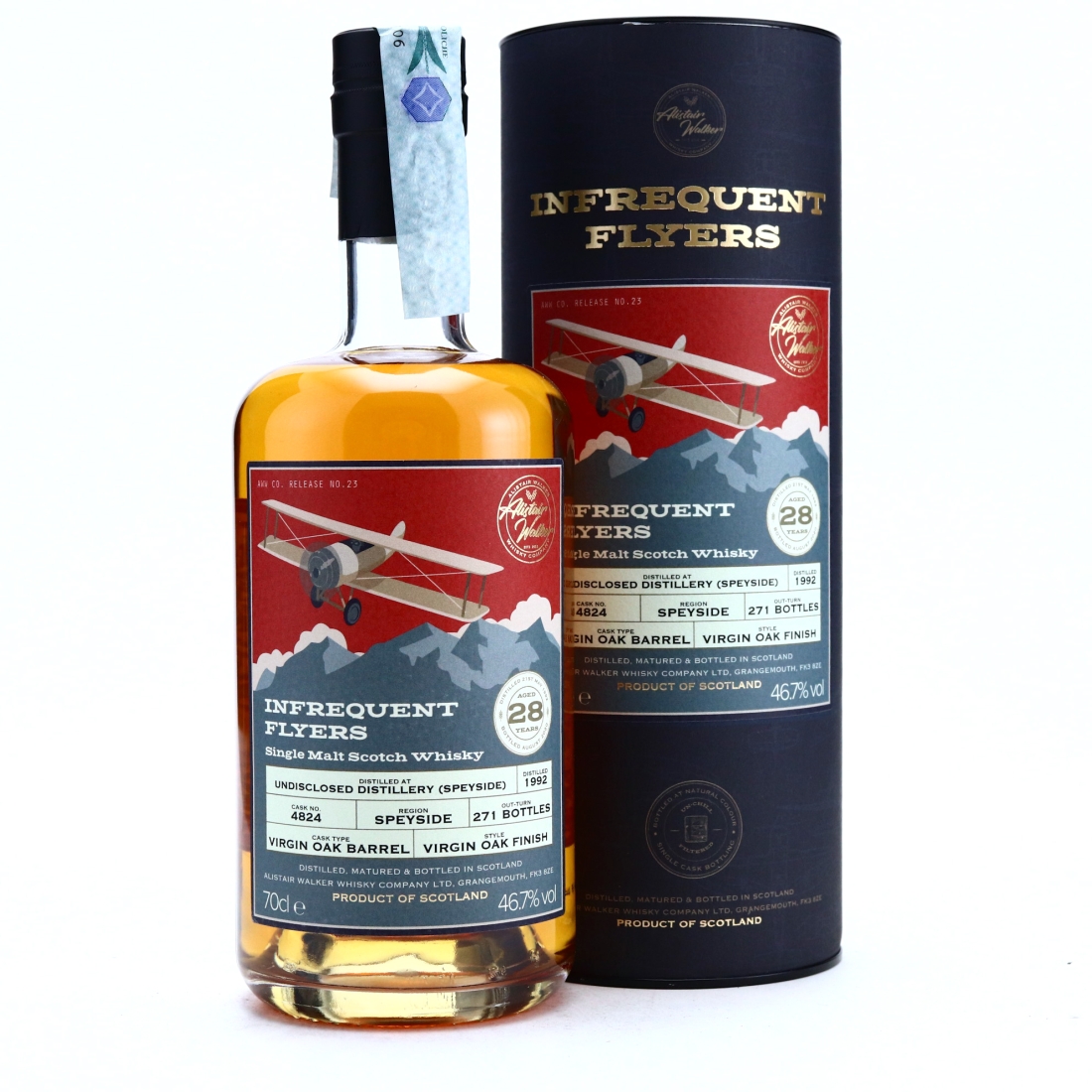 Speyside Single Malt 1992 Infrequent Flyers 28 Year Old
