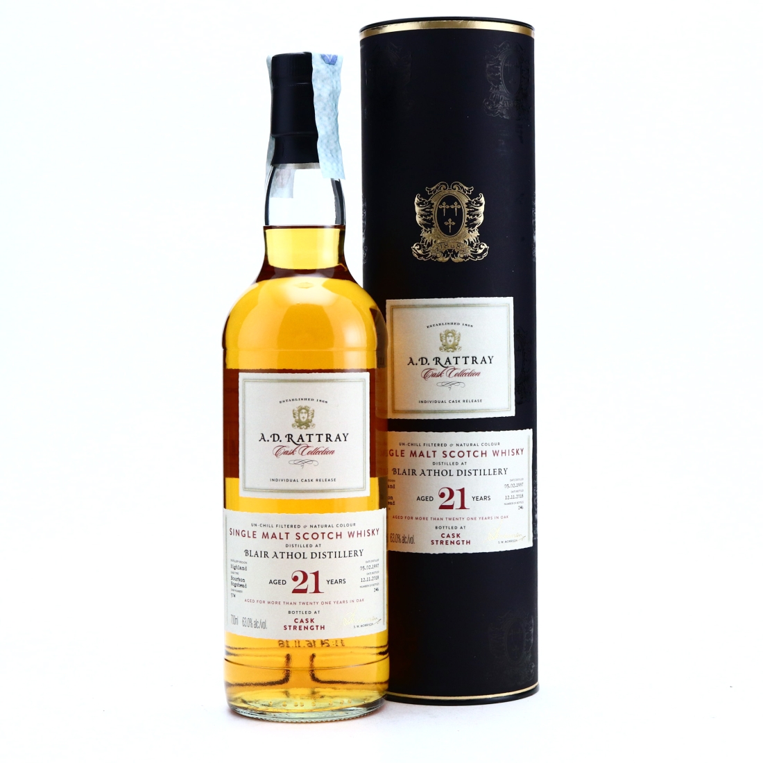 Blair Athol 1997 A.D. Rattray 21 Year Old