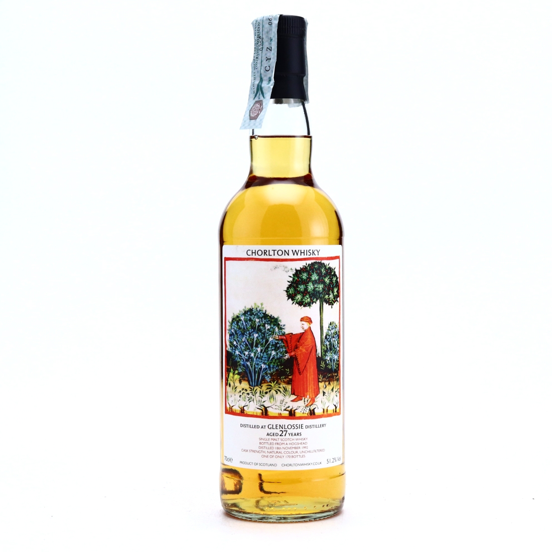 Glenlossie 1992 Chorlton Whisky 27 Year Old