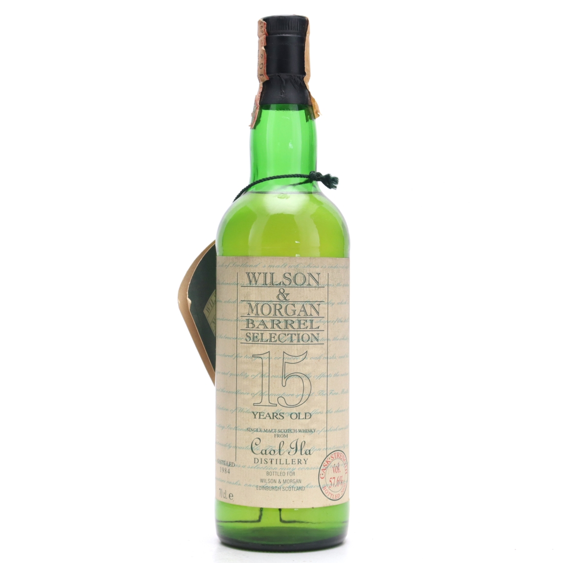 Caol Ila 1984 Wilson and Morgan 15 Year Old Cask Strength