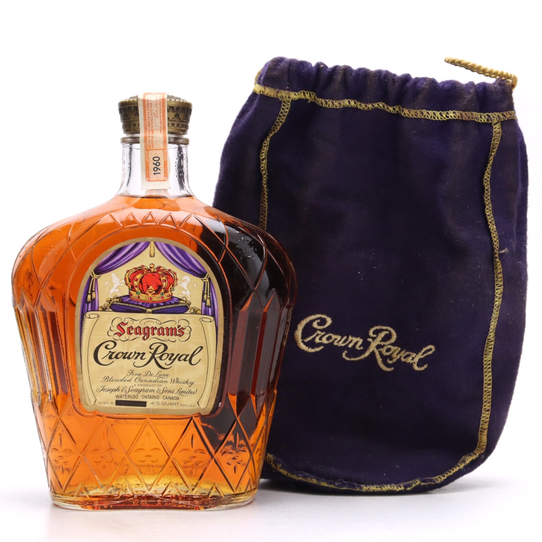 Seagram's Crown Royal 1960 Canadian Whisky
