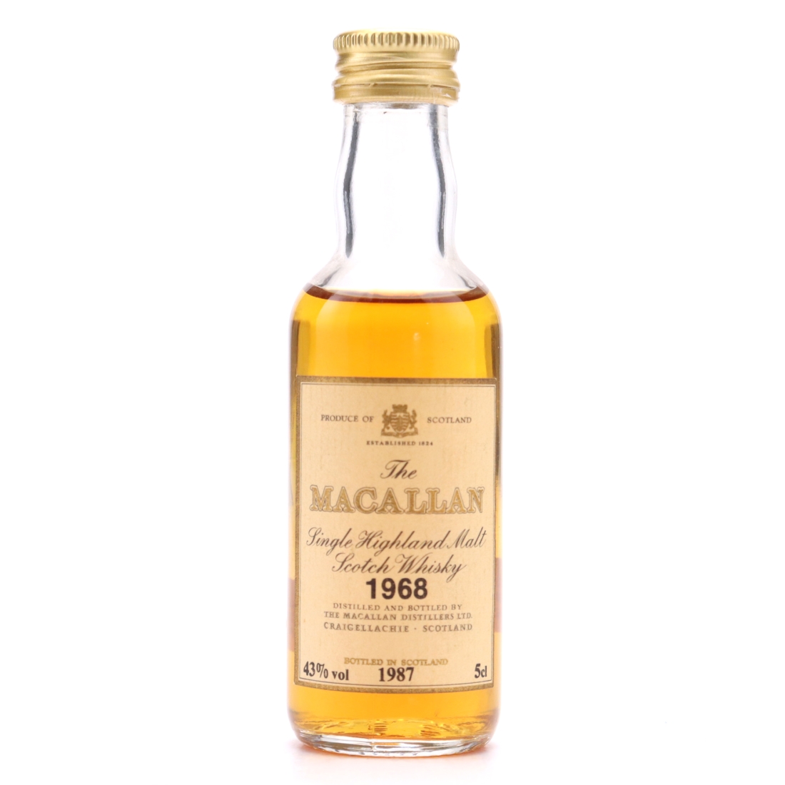 Macallan 1968 Miniature
