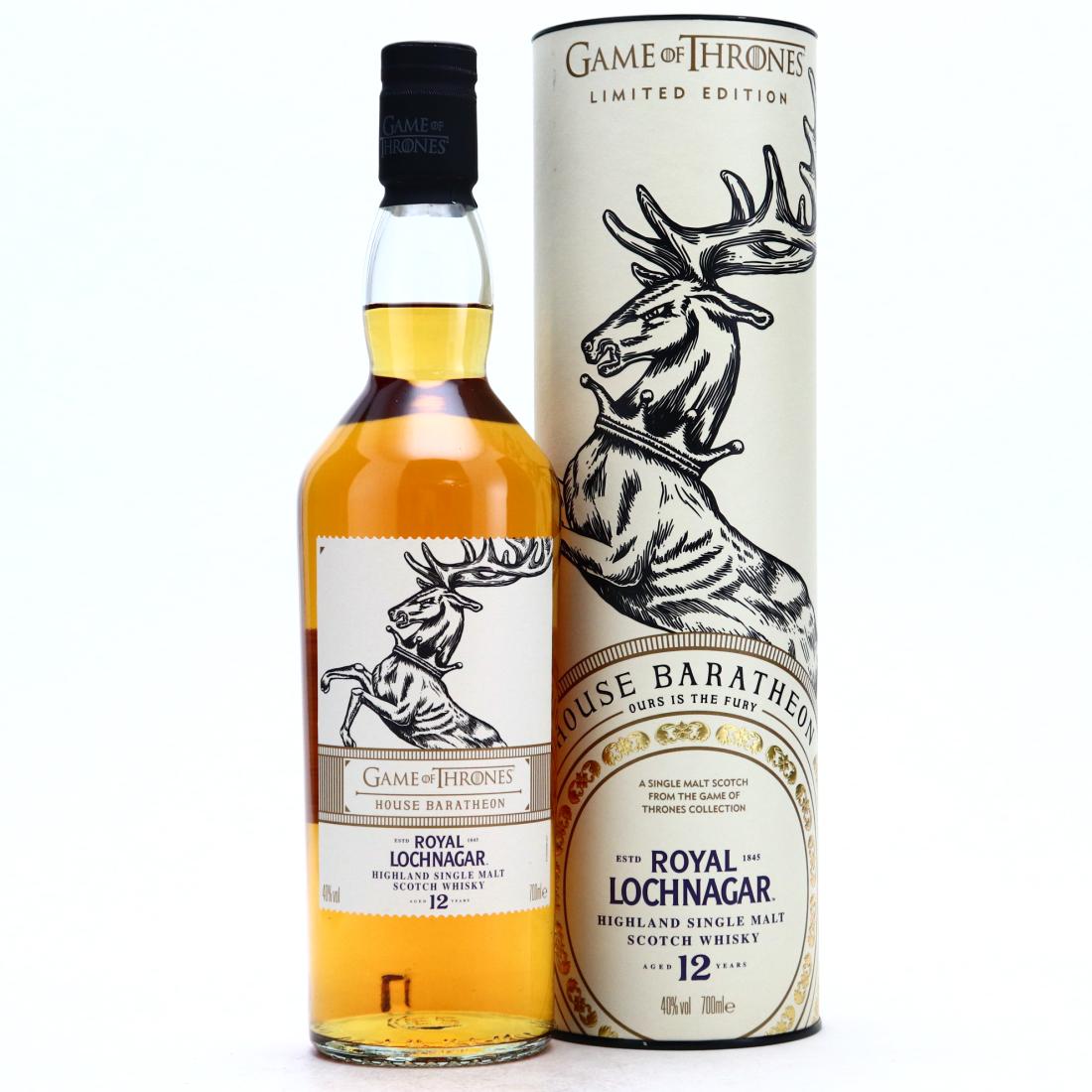 Royal Lochnagar 12 Year Old Game of Thrones House Baratheon