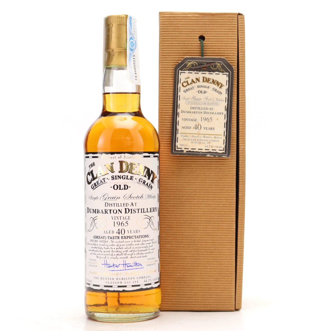 Dumbarton 1965 Clan Denny 40 Year Old