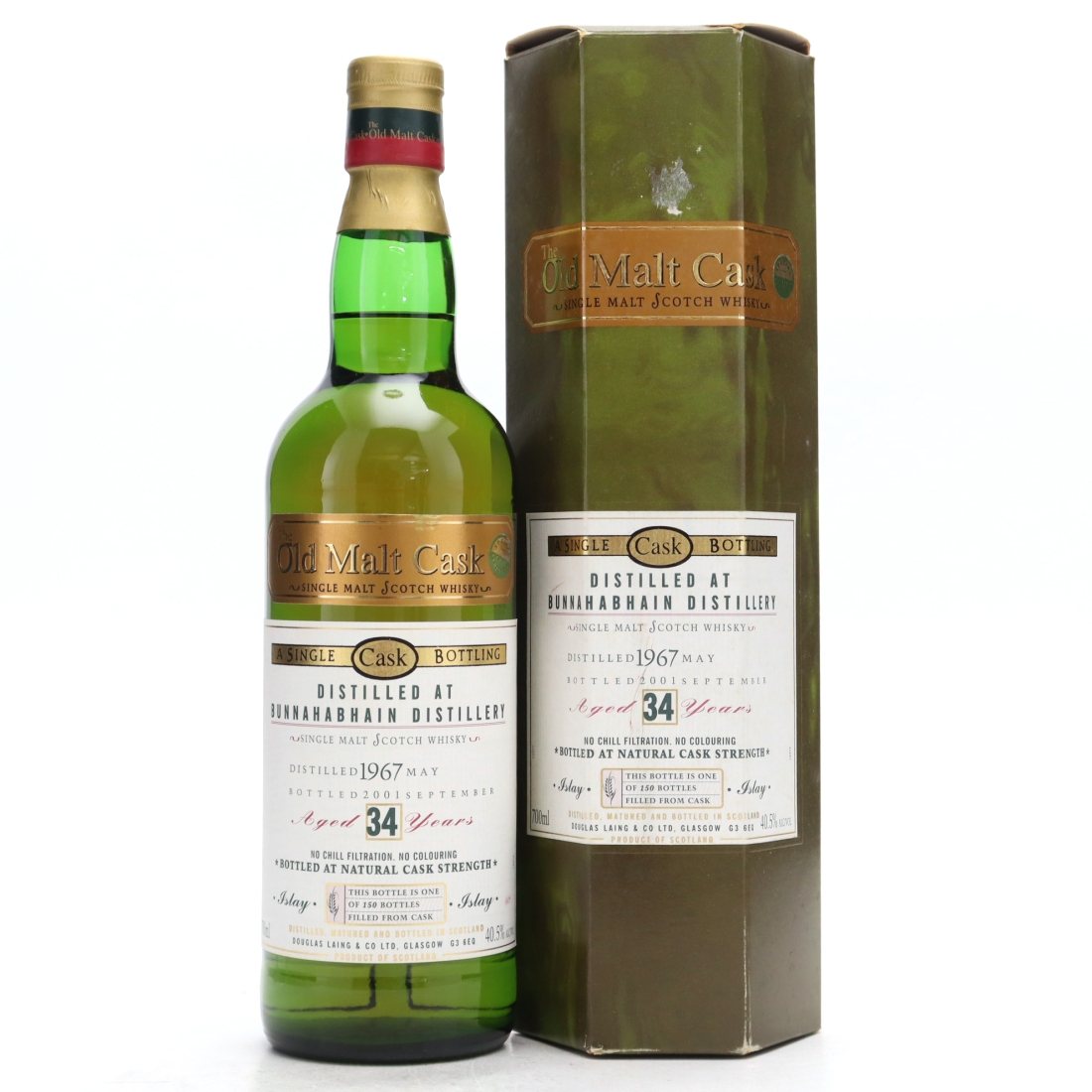 Bunnahabhain 1967 Douglas Laing 34 Year Old Cask Strength