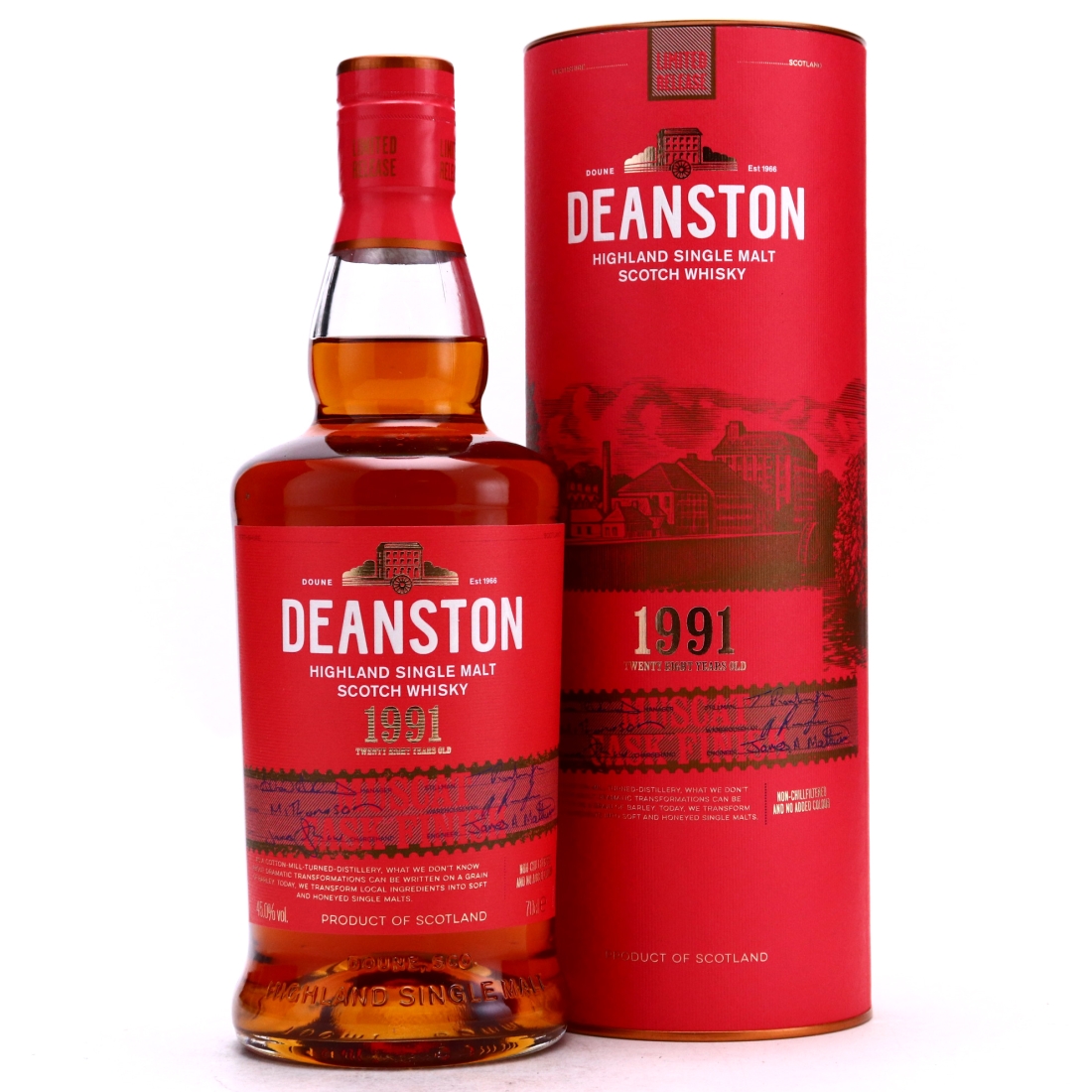 Deanston 1991 Muscat Cask Finish 28 Year Old