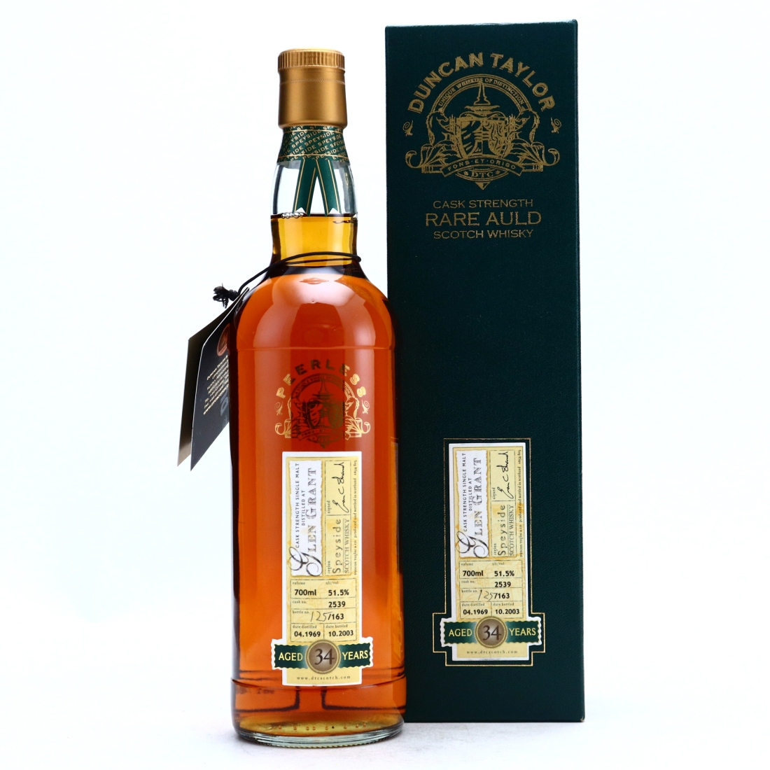 Glen Grant 1969 Duncan Taylor 34 Year Old