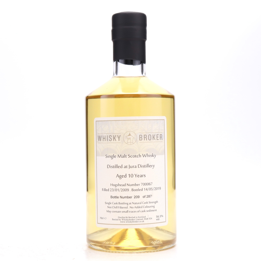 Jura 2009 Whisky Broker 10 Year Old