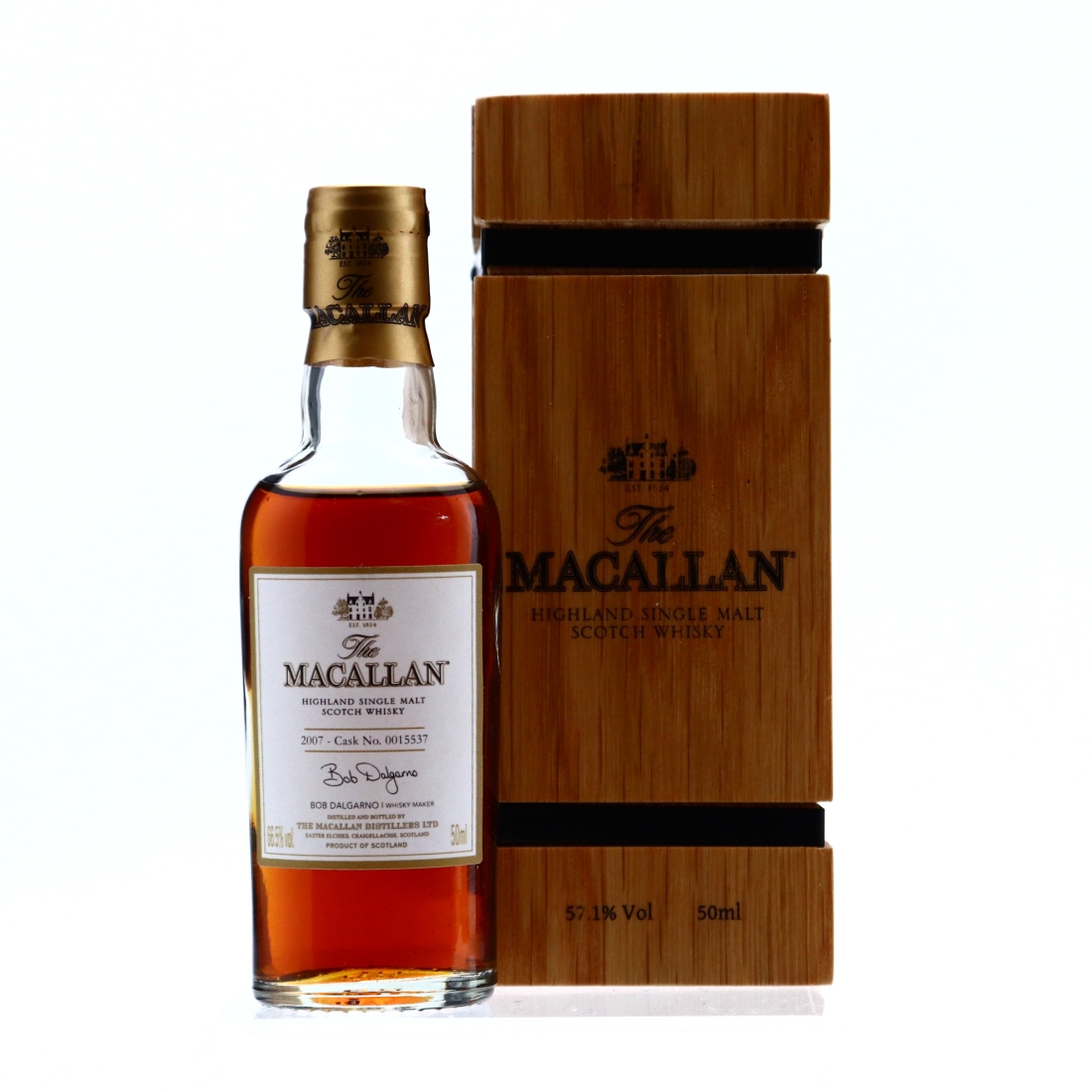 Macallan 2007 Single Cask #15537 Miniature / El Celler de Can Roca