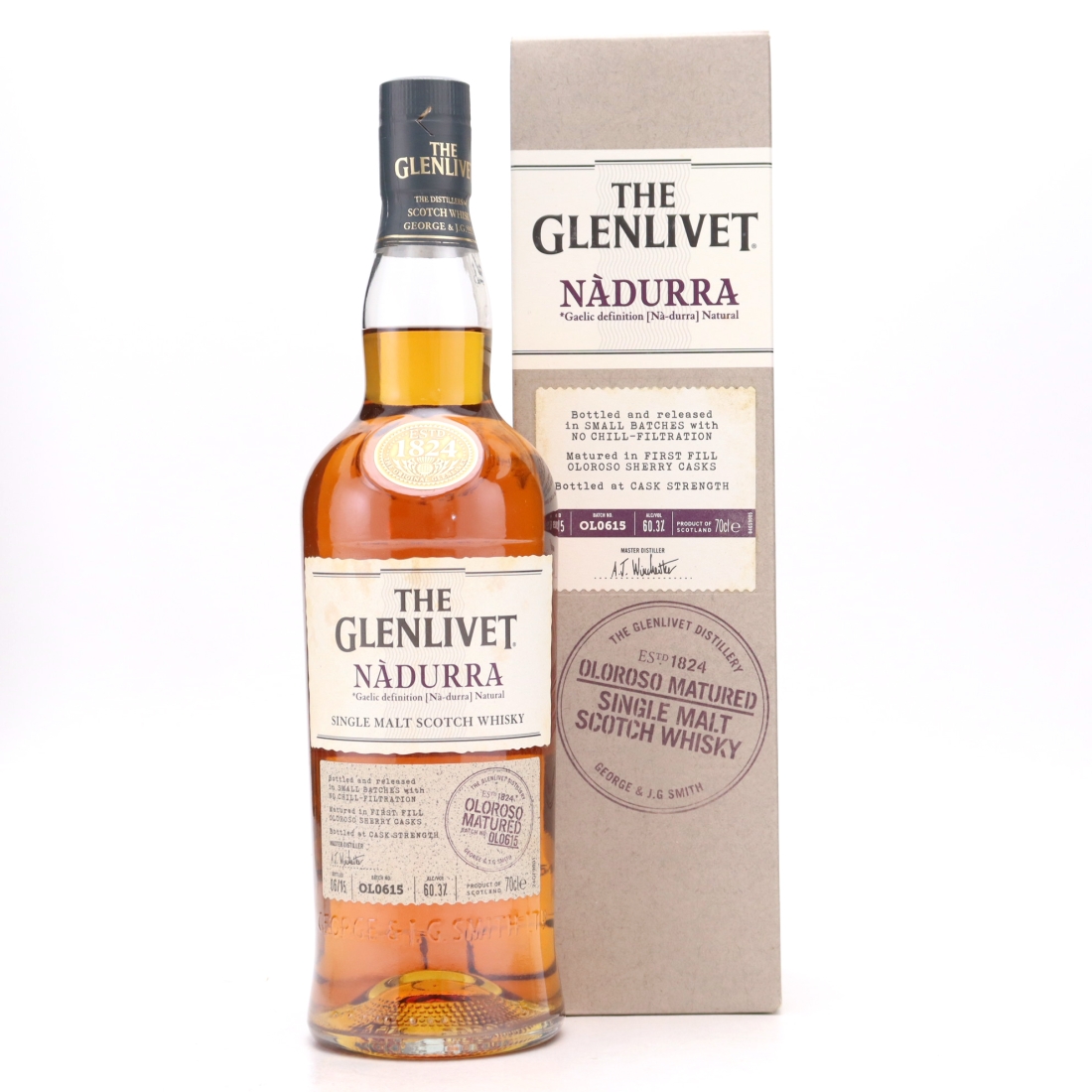 Glenlivet Nadurra Oloroso Sherry Cask Batch #OL0615