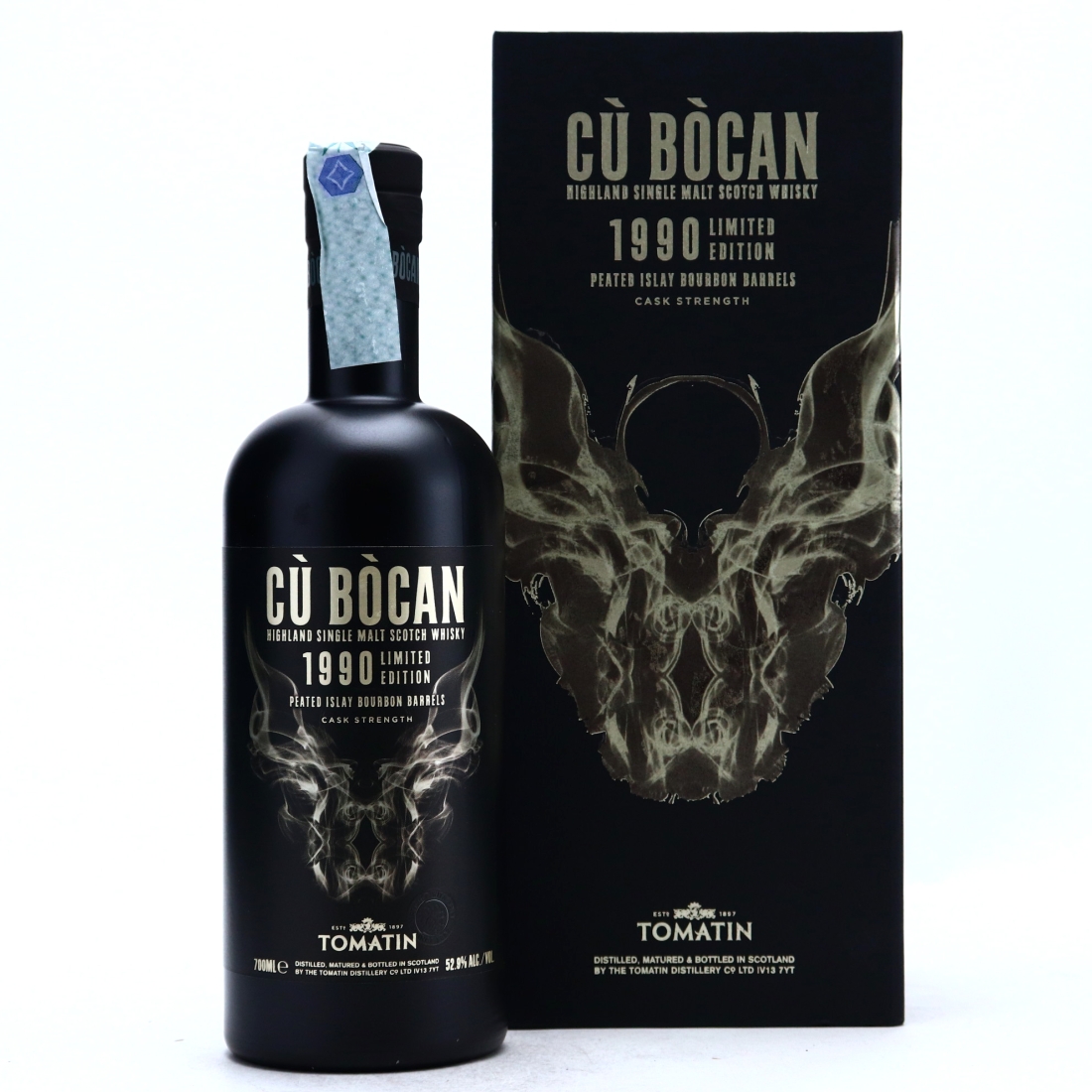 Tomatin Cù Bòcan 1990 Peated Islay Bourbon Barrels