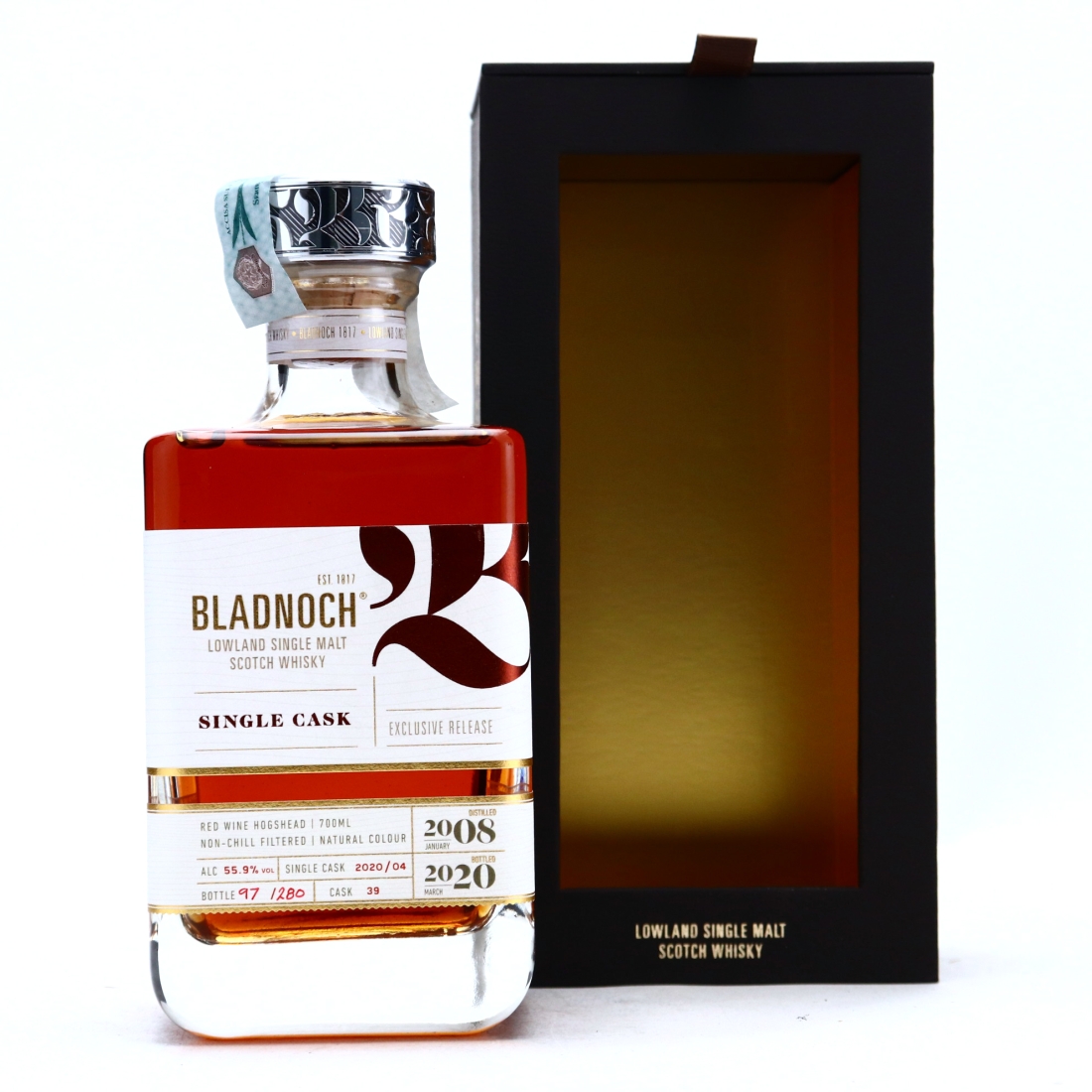 Bladnoch 2008 Single Red Wine Cask #39