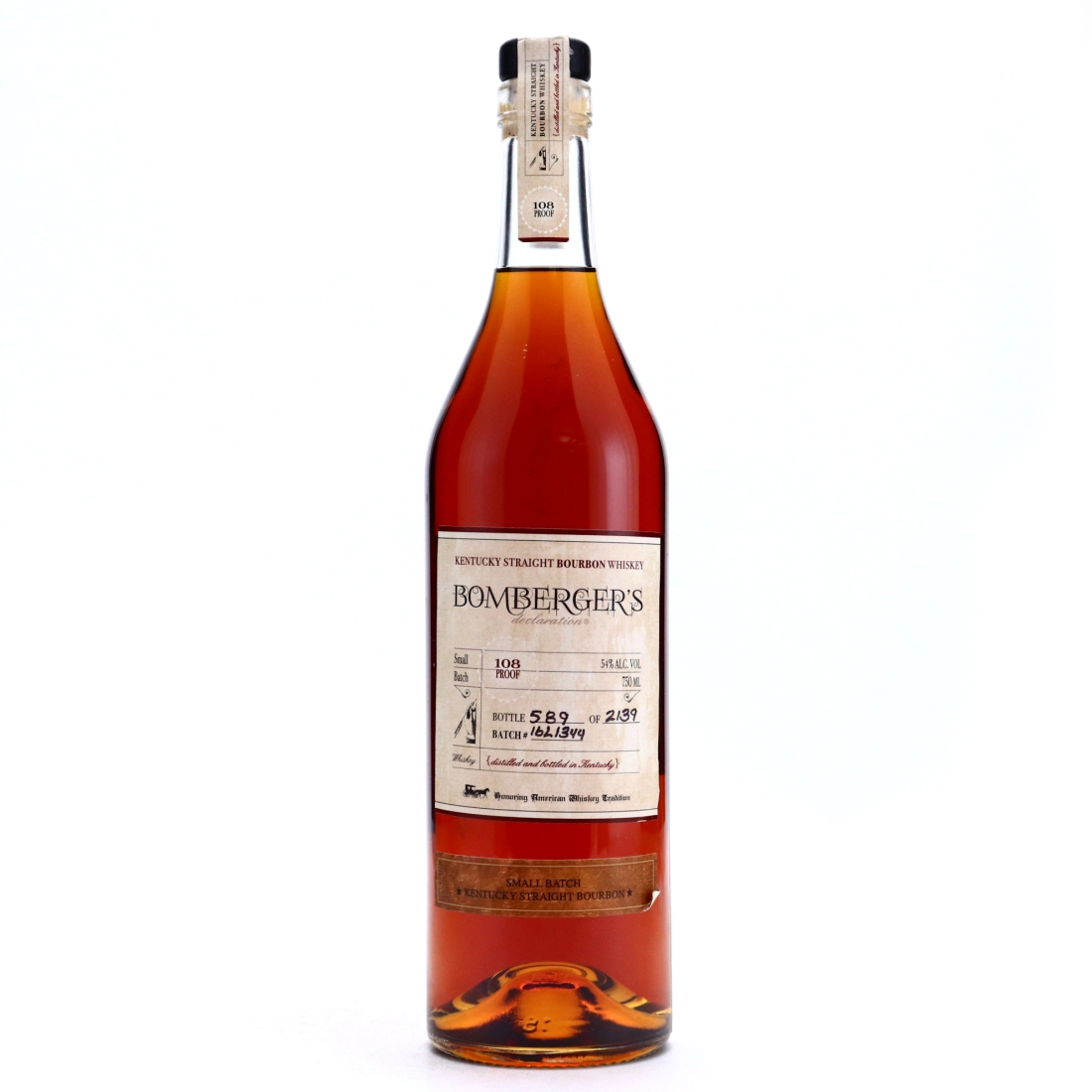 Bomberger's Declaration Kentucky Straight Bourbon 2016