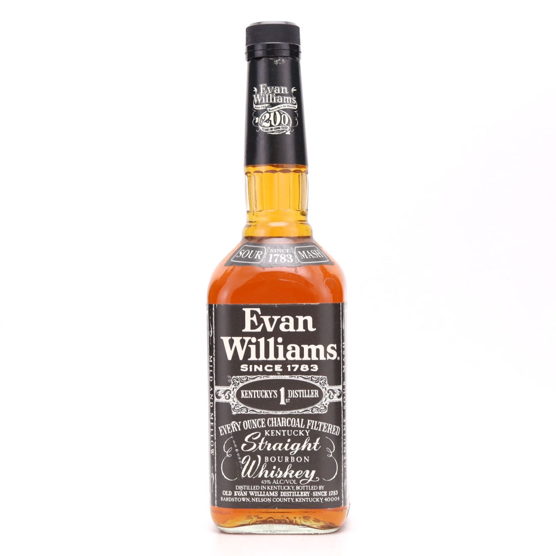 Evan Williams Kentucky Straight Bourbon 1999