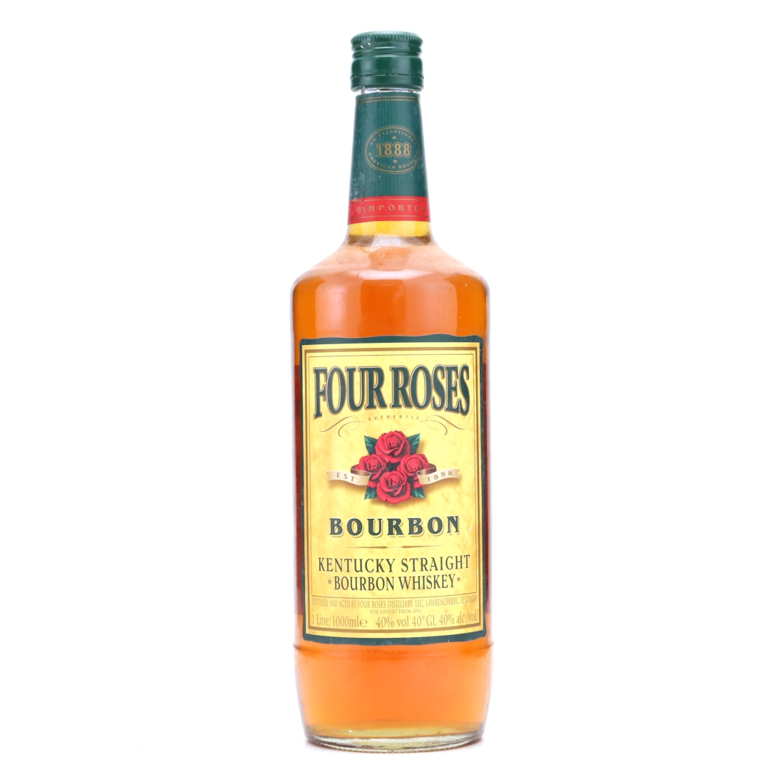 Four Roses Kentucky Straight Bourbon 1 Litre 2000s