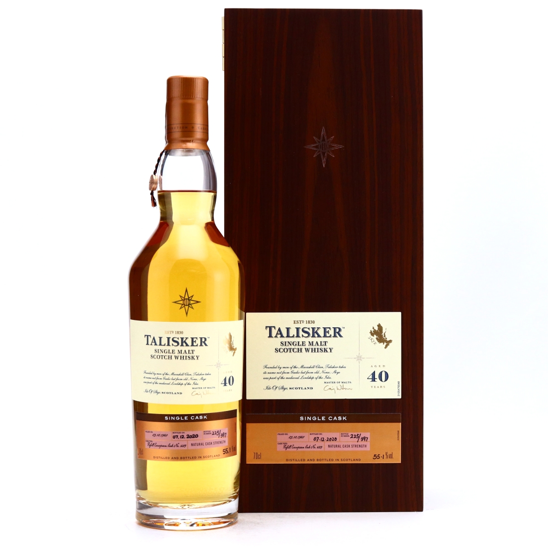 Talisker 1980 Casks of Distinction 40 Year Old #4209