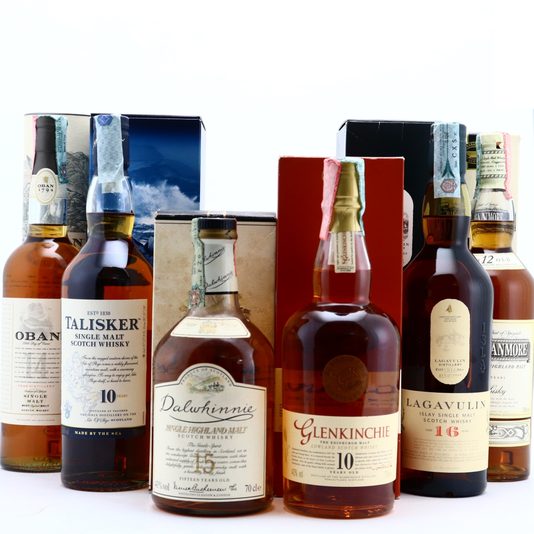 Classic Malts Collection 6 x 70cl