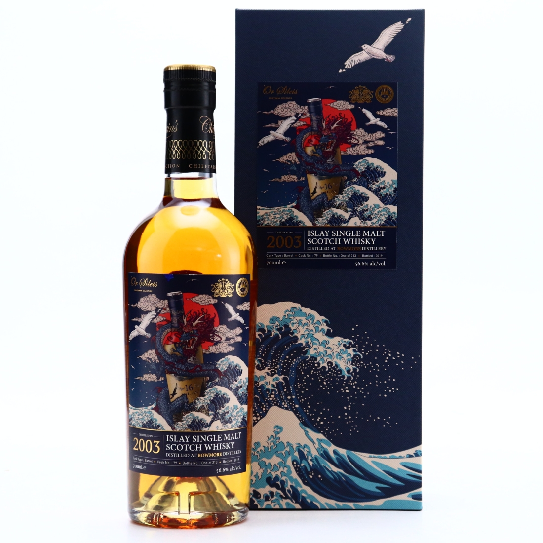 Bowmore 2003 Chieftain's 16 Year Old / Or Sileis