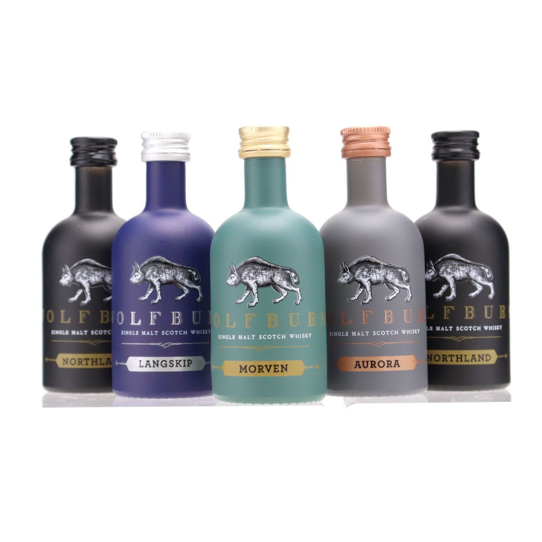 Wolfburn Miniature x 5