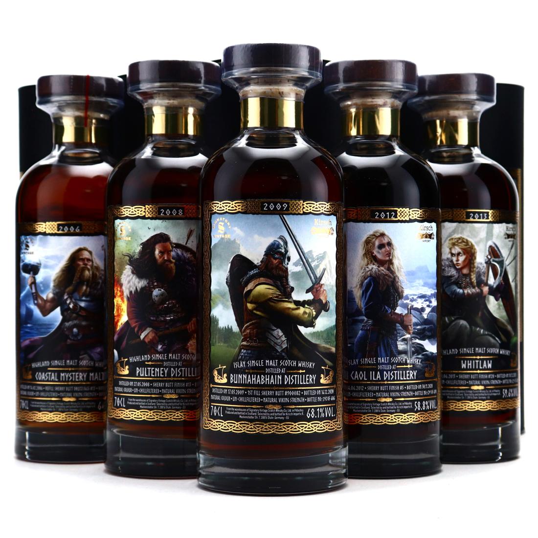 ウイスキー IRELAND1989twa private stock Signatory Vintage Viking Labels Whisky Whisky | Whisky Auctioneer