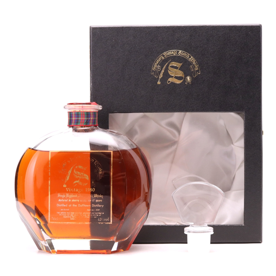 Dufftown 1980 Signatory Vintage 17 Year Old Decanter
