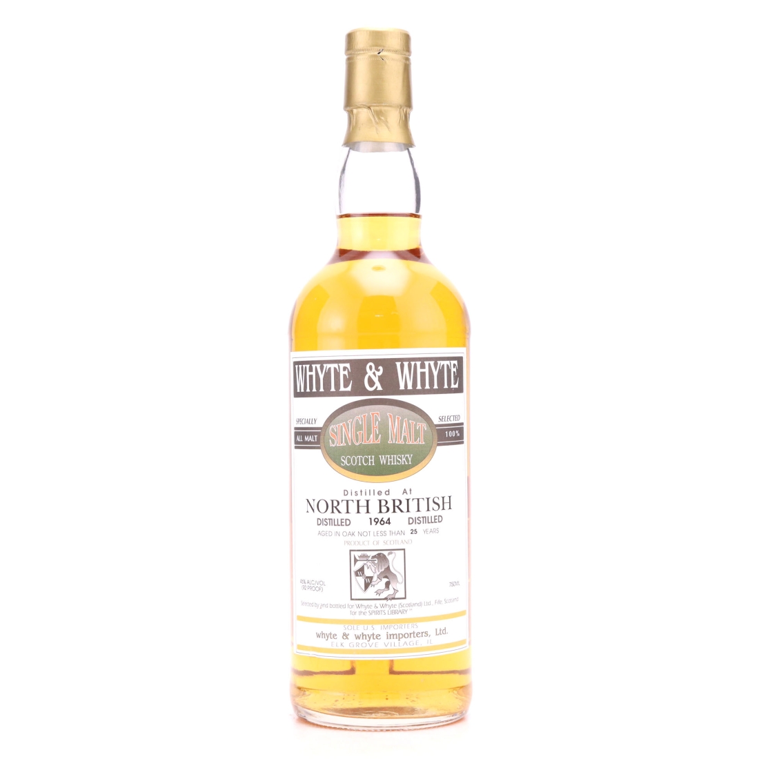 North British 1964 Whyte and Whyte 25 Year Old 75cl / US Import