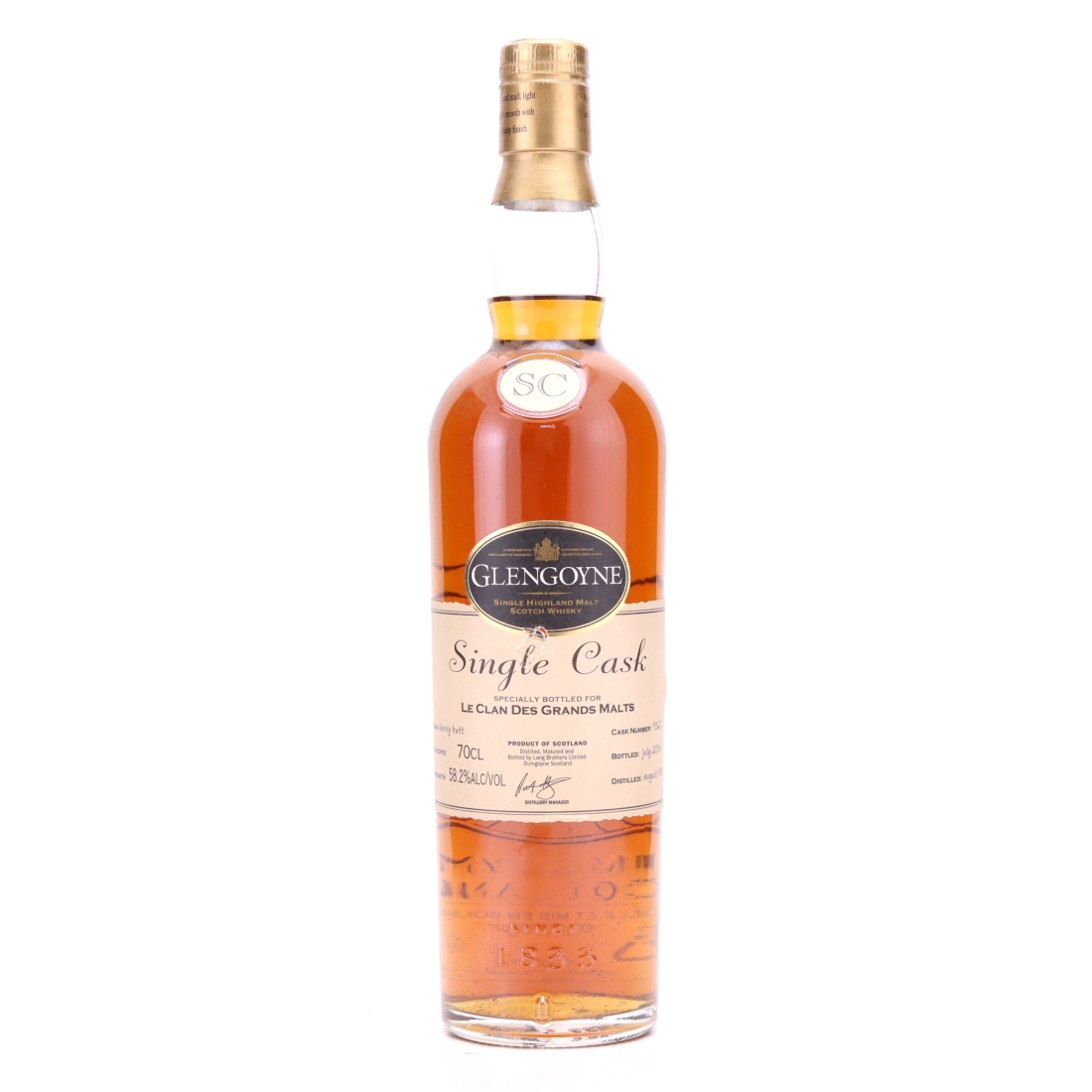 Glengoyne 1990 Single Sherry Butt #1520 / Le Clan des Grands Malts