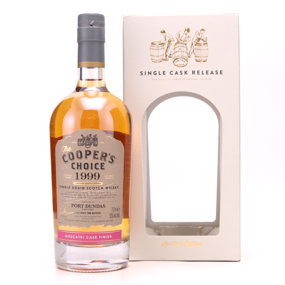 Port Dundas 1999 Cooper's Choice 20 Year Old