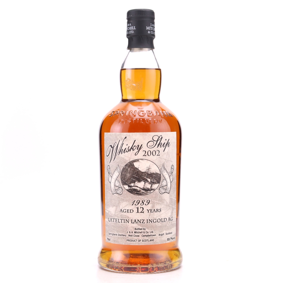 Springbank 1989 Whisky Ship 12 Year Old