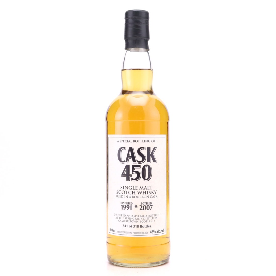 Springbank 1991 Cask 450