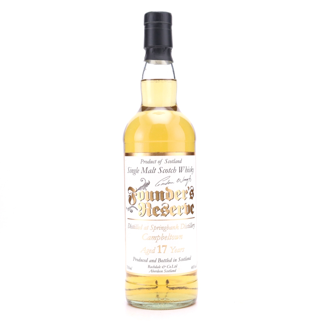 Springbank 17 Year Old Founder's Reserve