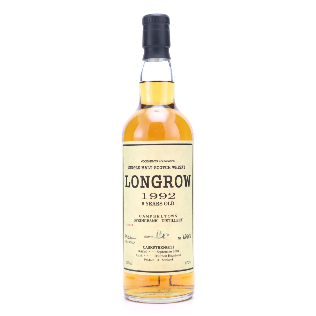 Longrow 1992 Wood and River 9 Year Old