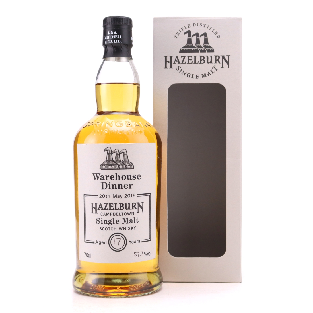 Hazelburn 2015 Warehouse Dinner 17 Year Old