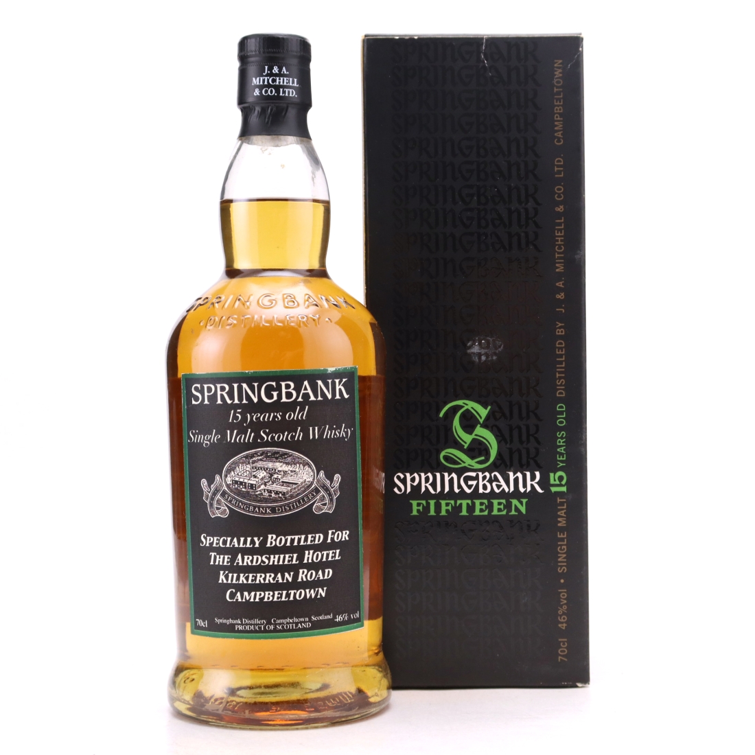 Springbank 15 Years Old The Ardshiel Hotel