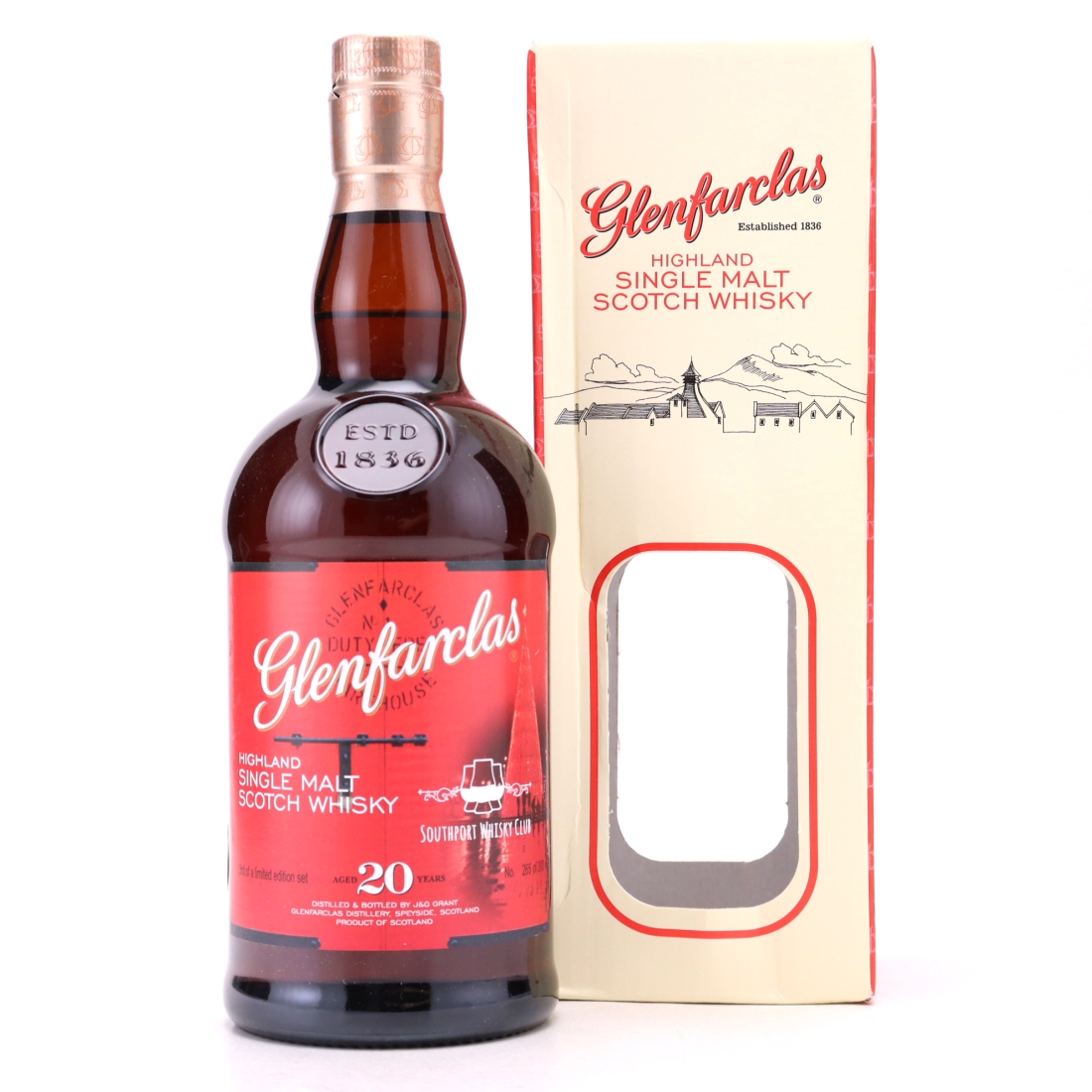 Glenfarclas Southport Whisky Club SWC 20 Years Old