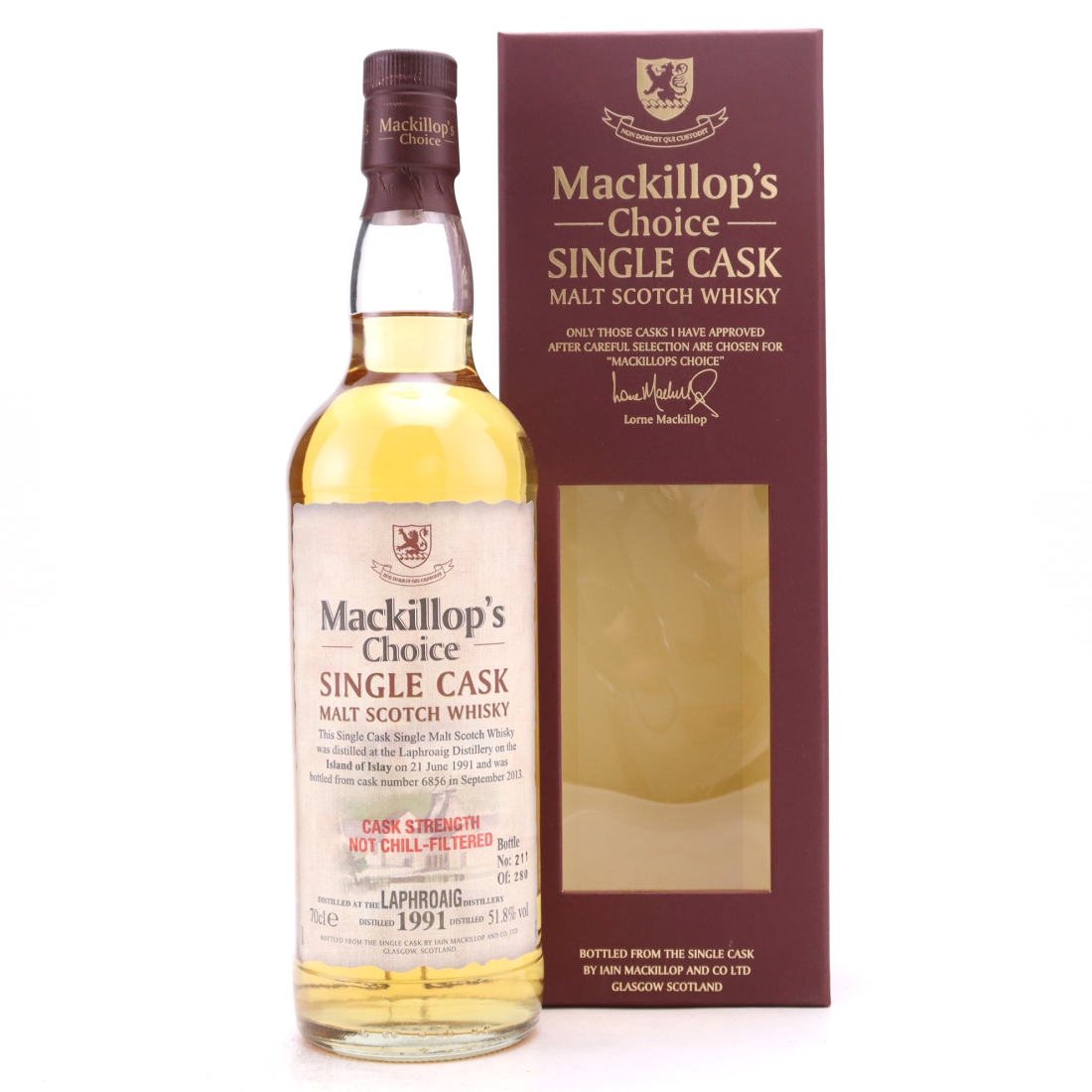 Laphroaig 1991 Mackillop's Choice 